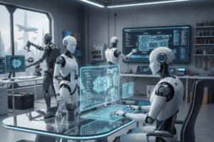 Read more about the article The Rise of workspace Humanoid Robots transforming the Future of Work | 2025-2026